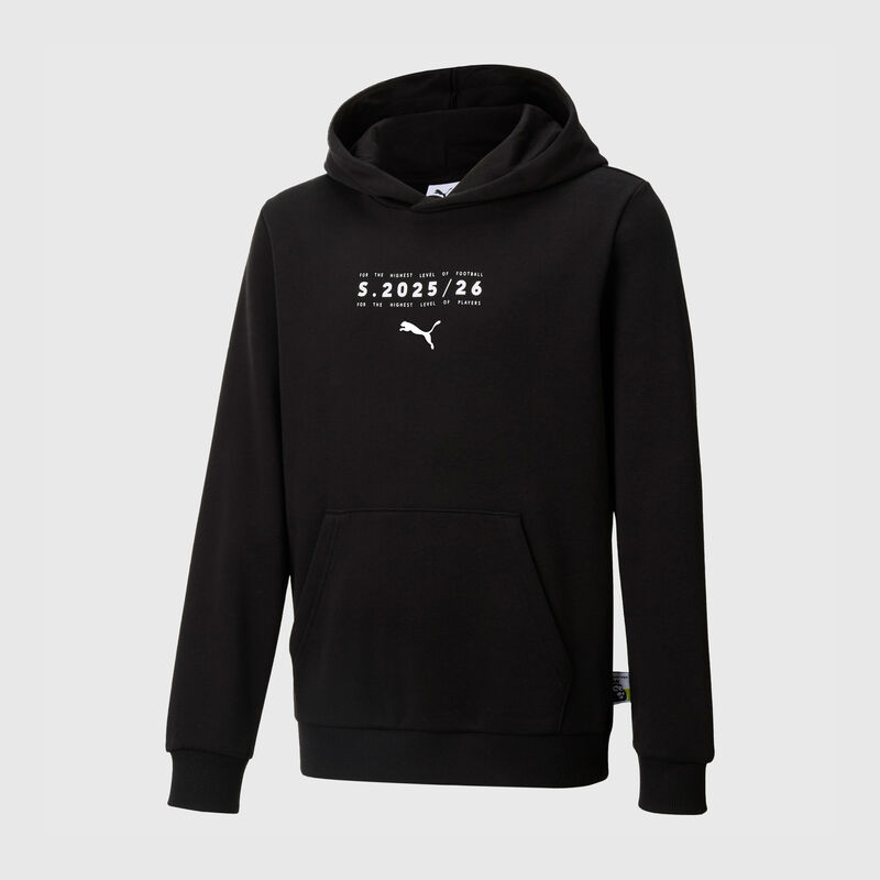 PL LOGO HOODIE JR - black
