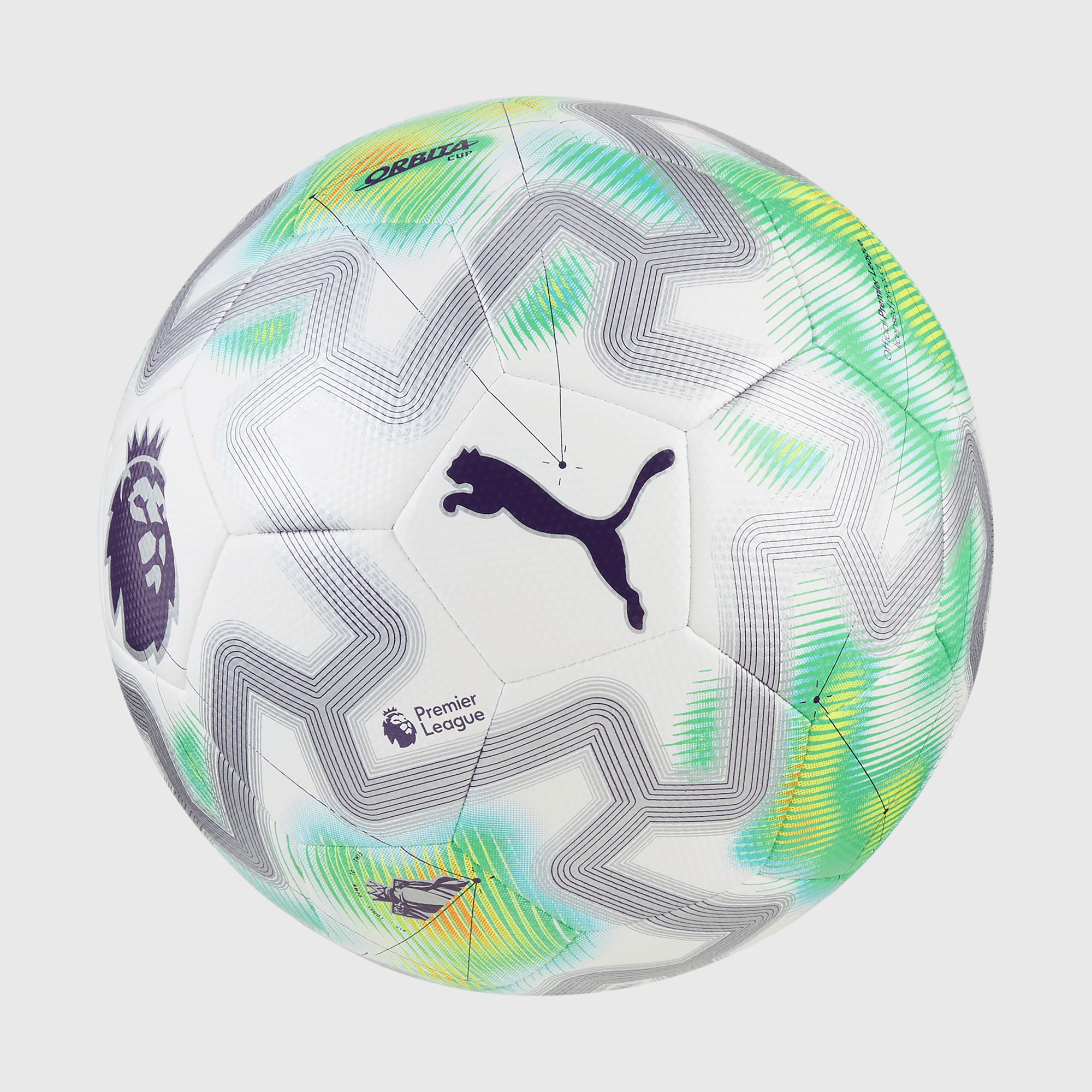 green premier league ball