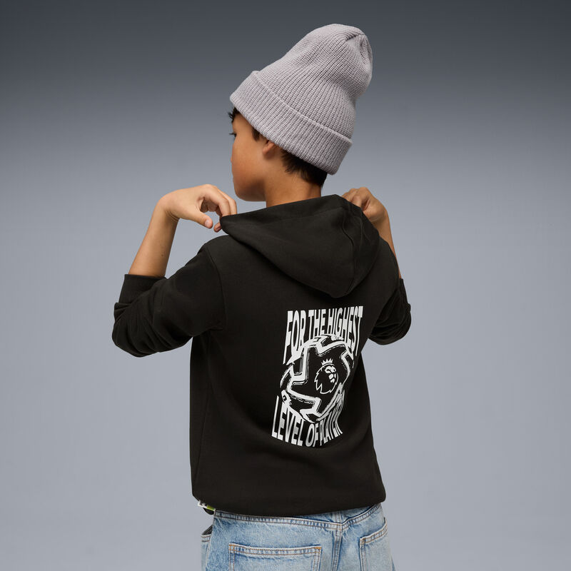 PL LOGO HOODIE JR - black