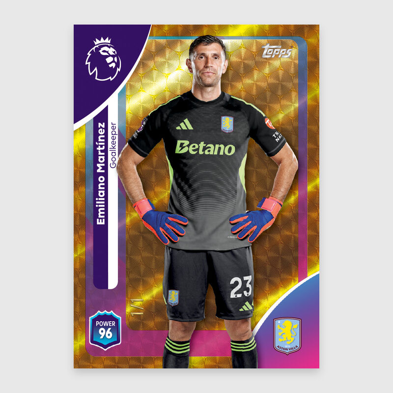 PL TOPPS 25/26 CARD PACKET - multi